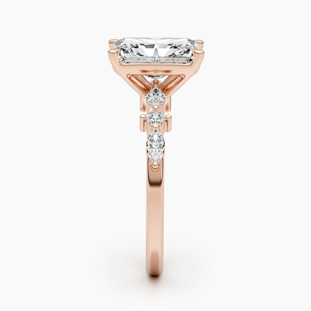 high clarity diamond engagement ring,