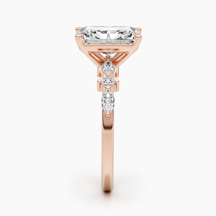 high clarity diamond engagement ring,