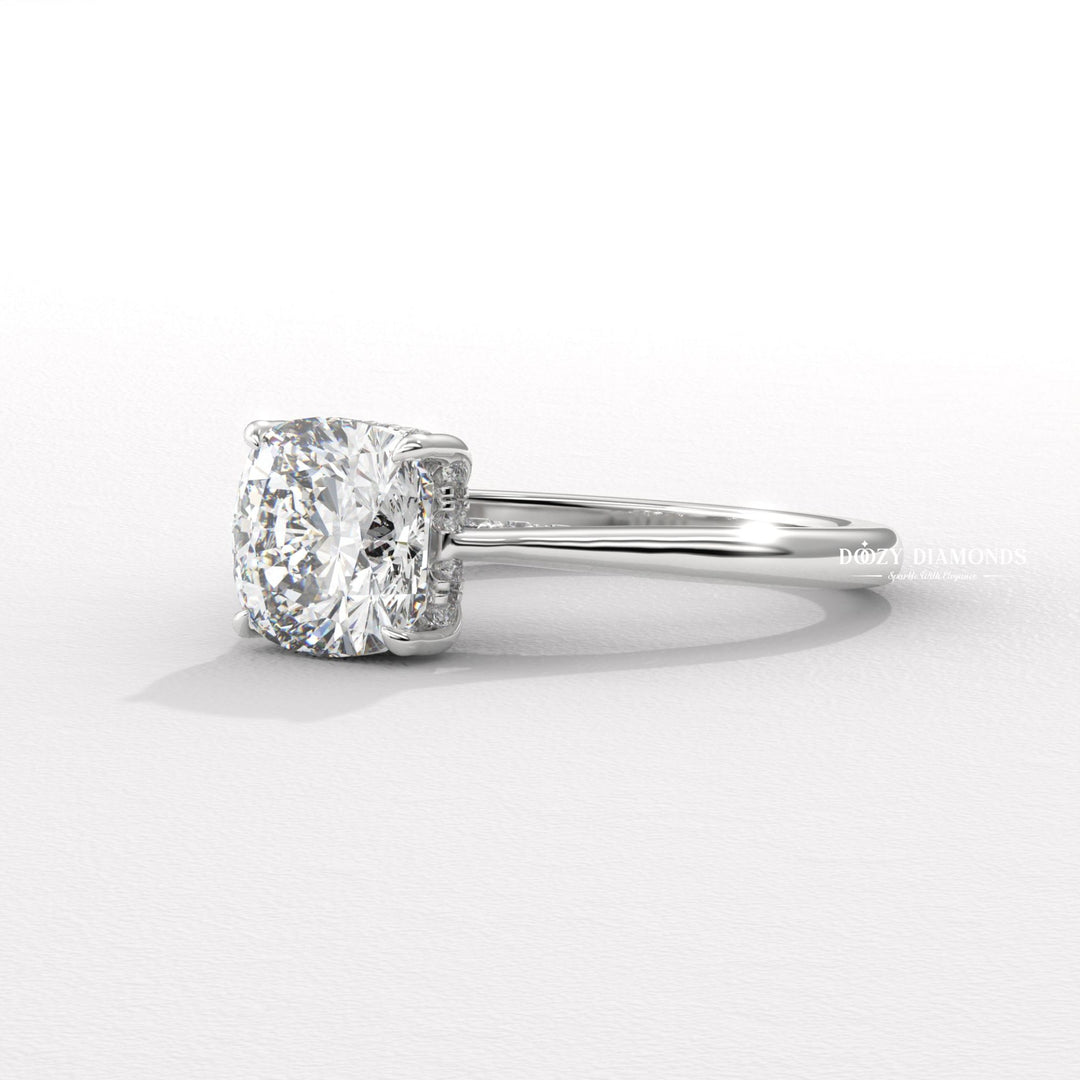 delicate diamond ring, stackable bridal ring, wedding band set, bridal set ring, certified diamond ring, near colorless diamond ring, VS clarity diamond ring, brilliant sparkle ring, sustainable bridal ring,