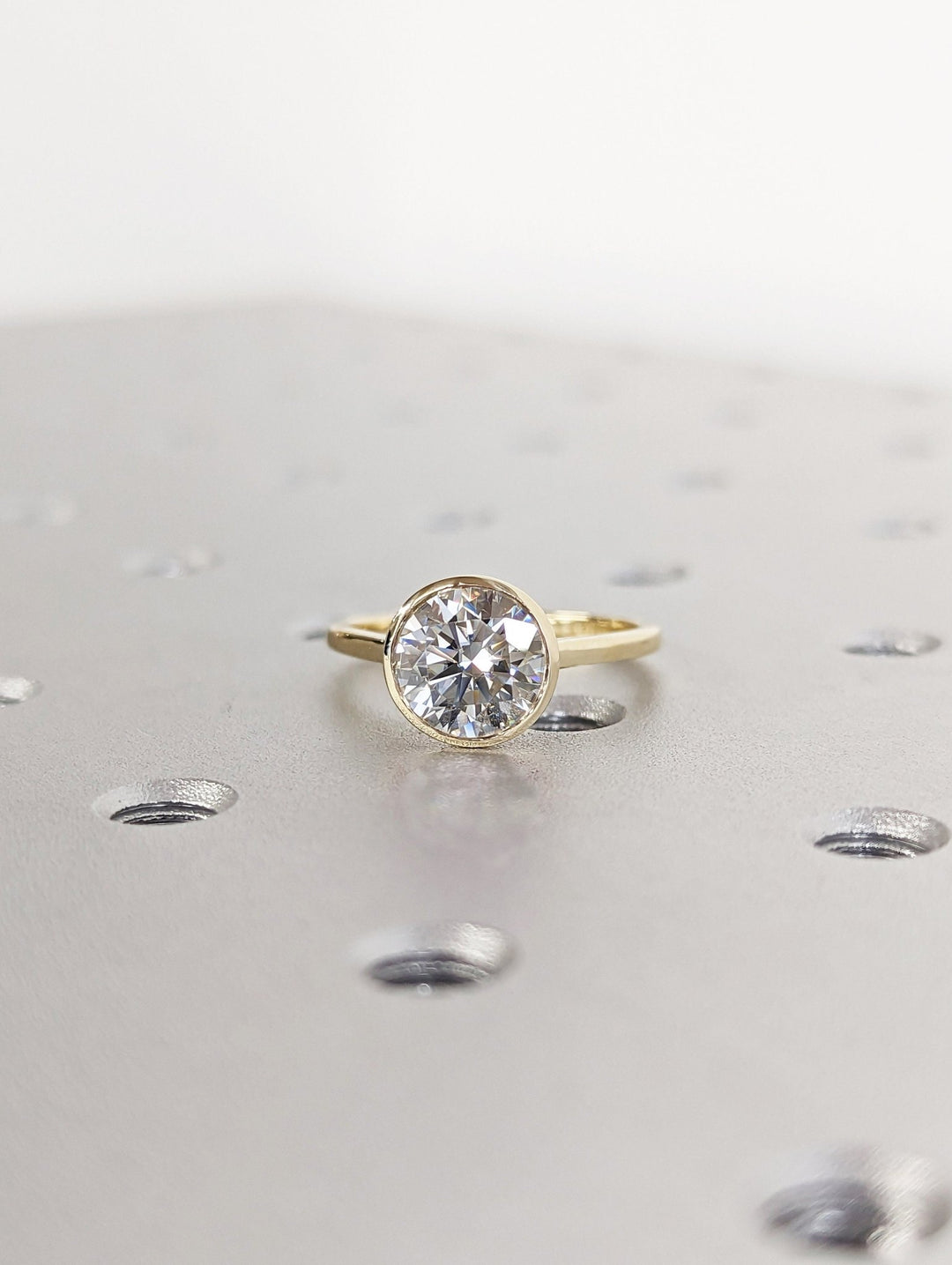 minimalist bridal engagement ring