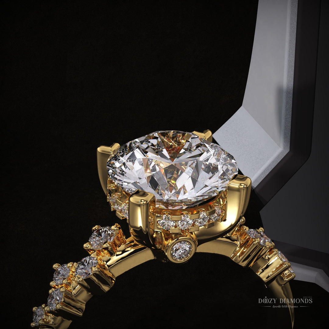 eco friendly diamond ring
ethical diamond ring
lab created diamond ring
round diamond ring
luxury lab diamond ring
fine jewelry engagement ring
handcrafted diamond ring