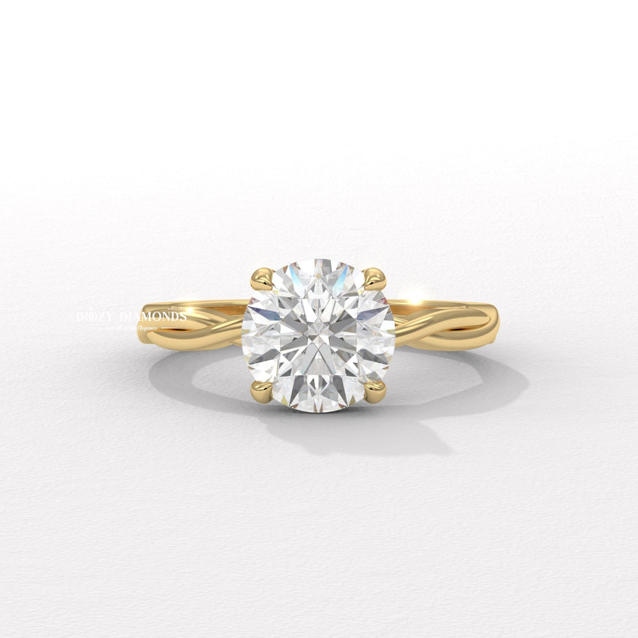 leaf engagement ring, vine engagement ring, flower engagement ring, nature inspired diamond ring, round cut diamond ring, diamond engagement ring, engagement ring