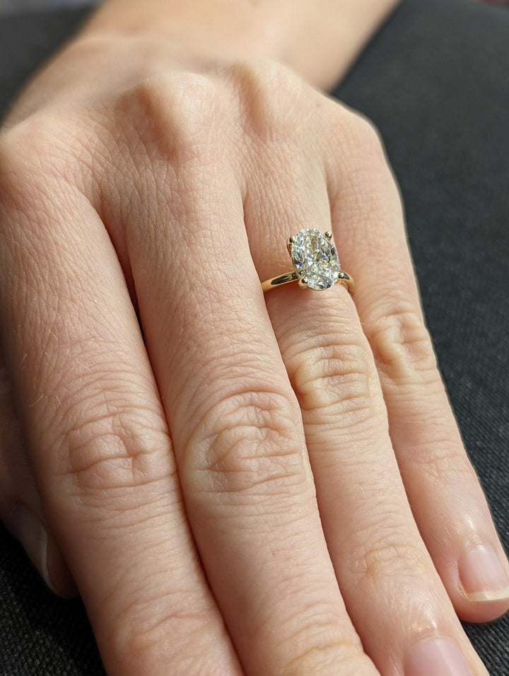 oval diamond bridal jewelry
