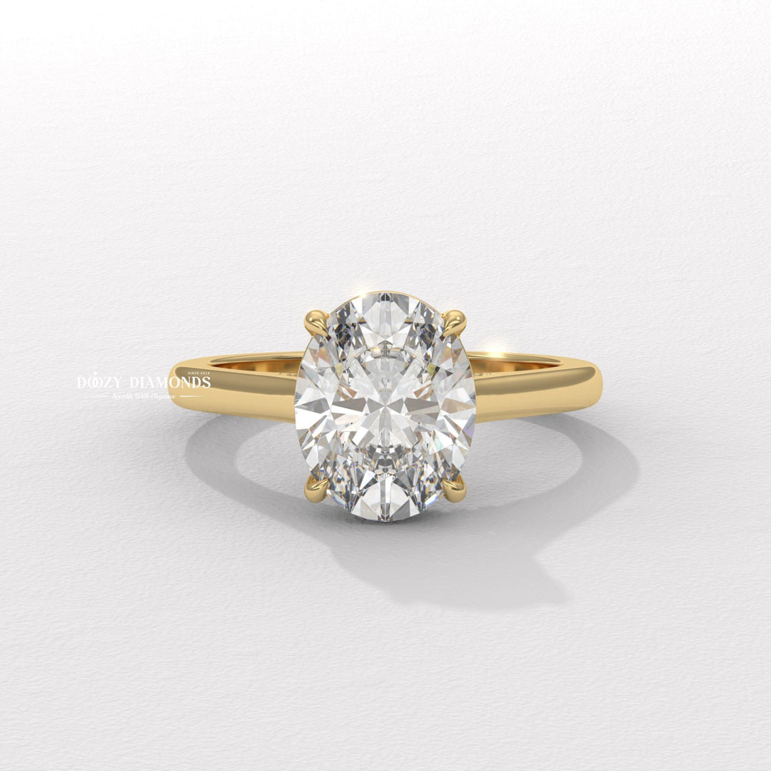 oval engagement ring, oval lab grown diamond ring, oval lab diamond ring, oval lab created diamond ring, bridge setting ring, bridge setting engagement ring, oval bridge setting ring,