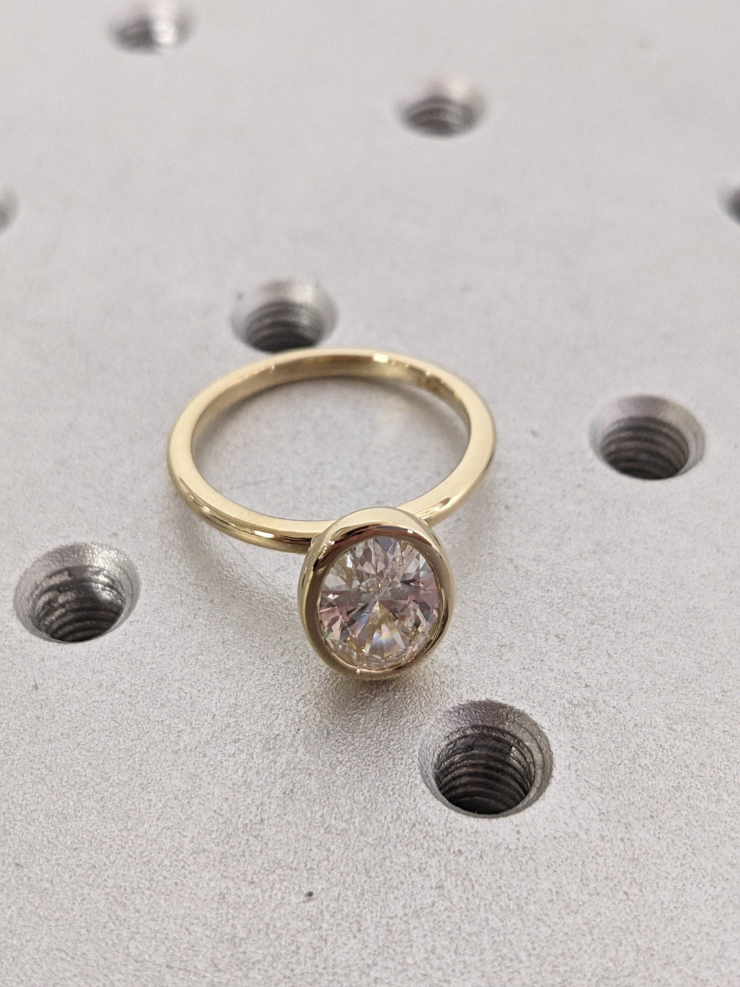 lab diamond engagement ring,