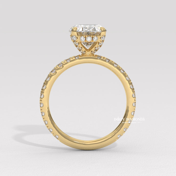 oval halo ring, oval pave ring, oval cathedral ring, oval solitaire engagement ring, oval bezel ring, oval prong set ring, four prong engagement ring, six prong diamond ring, basket setting ring,