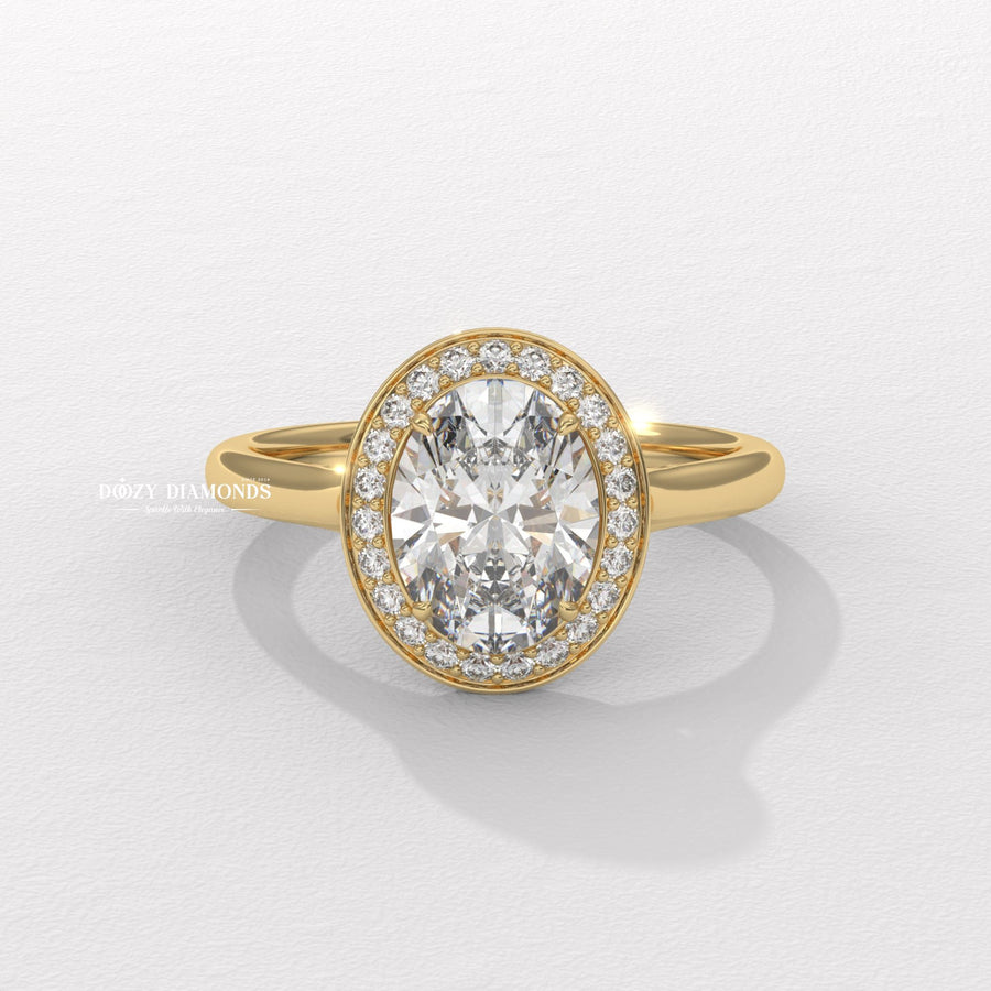 oval lab grown diamond engagement ring, oval diamond engagement ring, lab created diamond ring, oval cut diamond ring, engagement ring for women, oval solitaire engagement ring