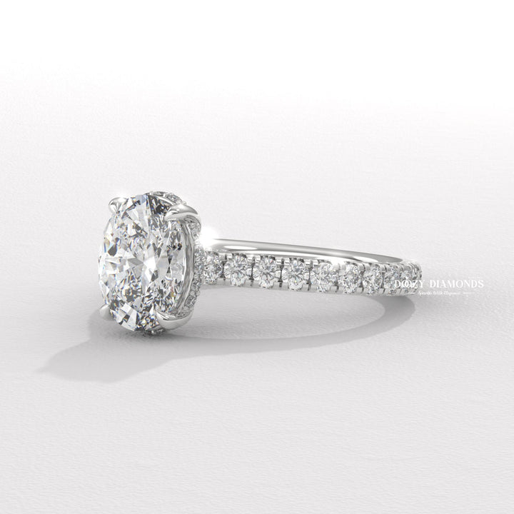 diamond ring, oval cut diamond ring, diamond engagement ring, engagement ring for women, bridal ring, wedding ring, proposal ring, luxury engagement ring, sustainable diamond ring,