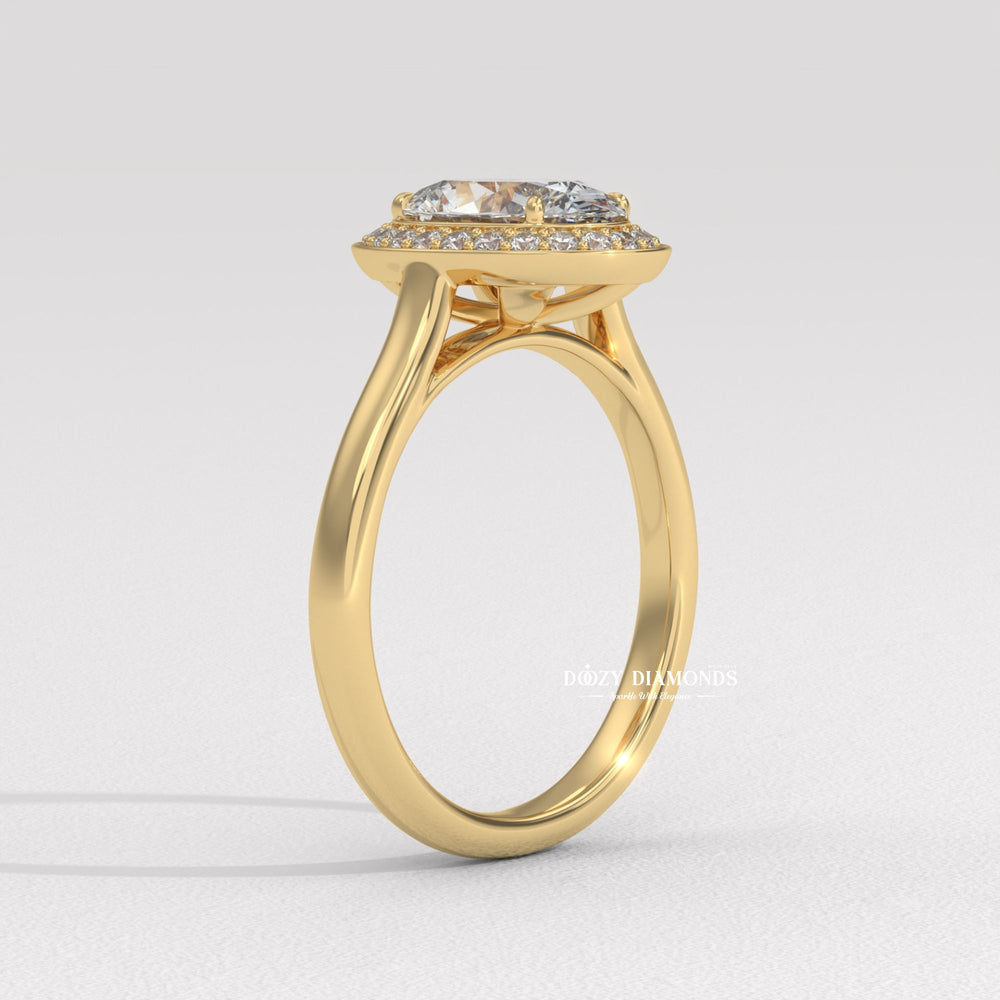 lab grown diamond ring, oval diamond ring for her, sustainable diamond ring, ethical engagement ring, luxury engagement ring, bridal engagement ring, women's diamond ring, oval bridal ring,