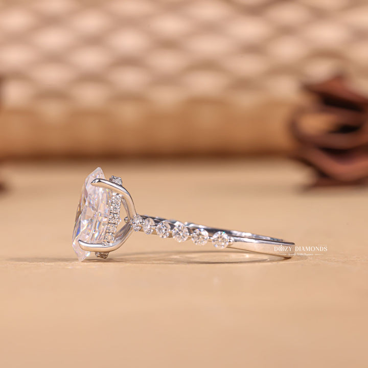 oval lab diamond engagement ring, lab grown wedding ring, lab diamond wedding ring, premium lab grown jewelry, sustainable diamond ring, ethical lab grown diamond ring,
