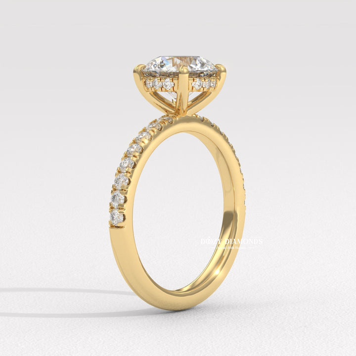certified diamond engagement ring, lab created diamond ring, lab grown diamond ring, lab diamond engagement ring, diamond engagement ring, engagement ring for women, bridal ring,