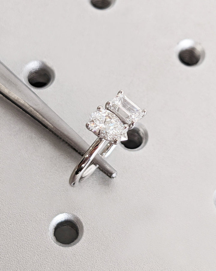 romantic engagement ring,