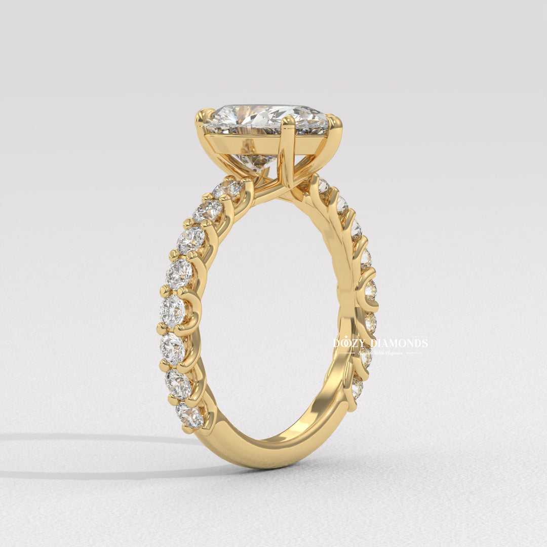 pear cut diamond ring, pear lab grown diamond ring, pear lab diamond ring, pear lab created diamond ring,