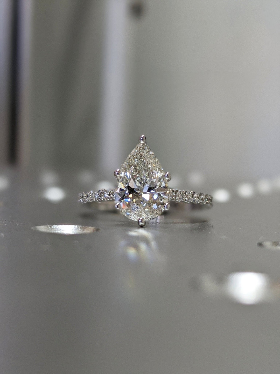 glamorous bridal ring,