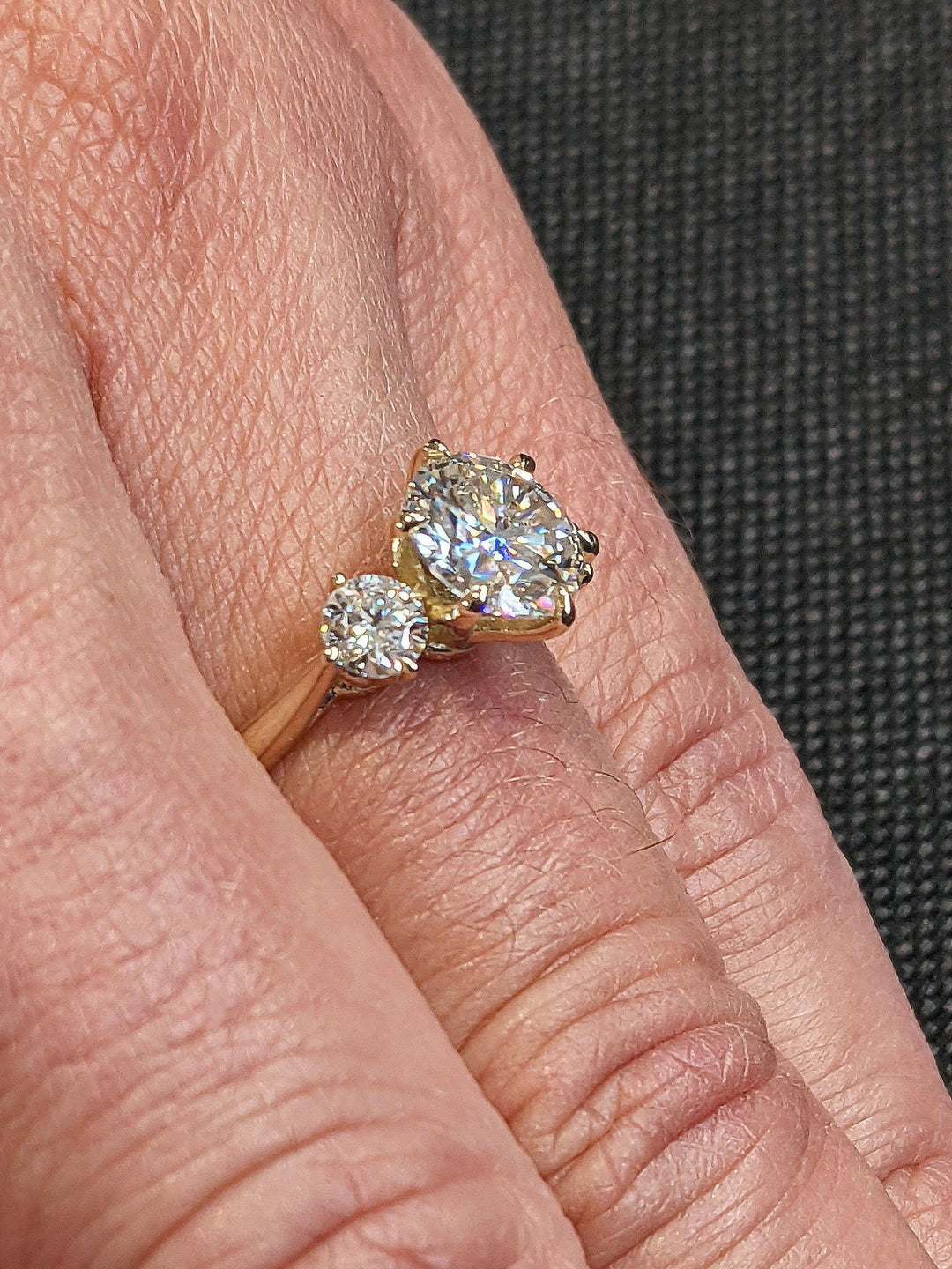 trending engagement ring,