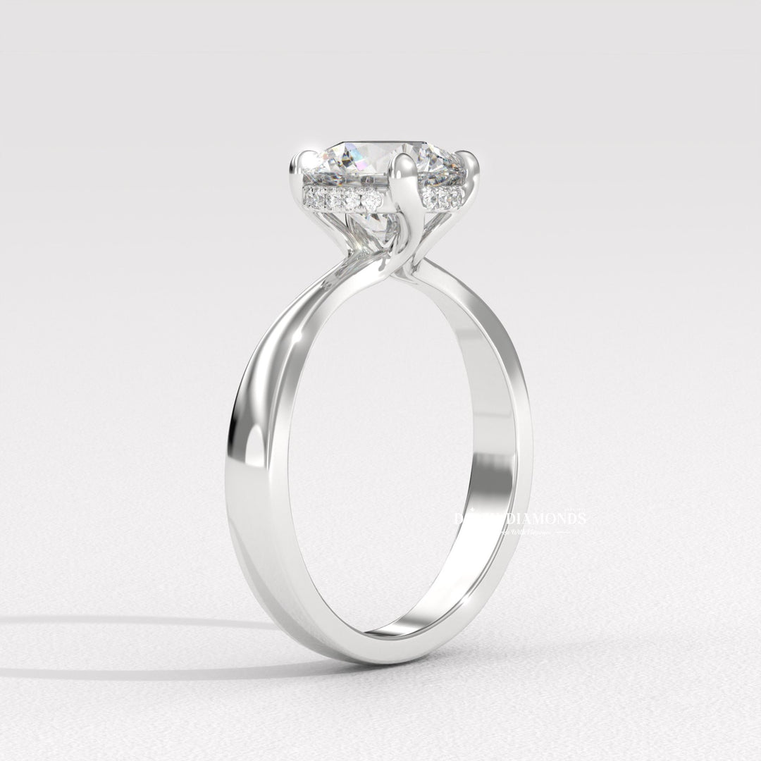 elegant bridal jewelry, round solitaire ring, oval solitaire ring, radiant solitaire ring, princess solitaire ring, emerald solitaire ring, pear solitaire ring, marquise solitaire ring, cushion solitaire ring, bezel set solitaire ring, prong set solitaire ring, four prong diamond ring, six prong engagement ring