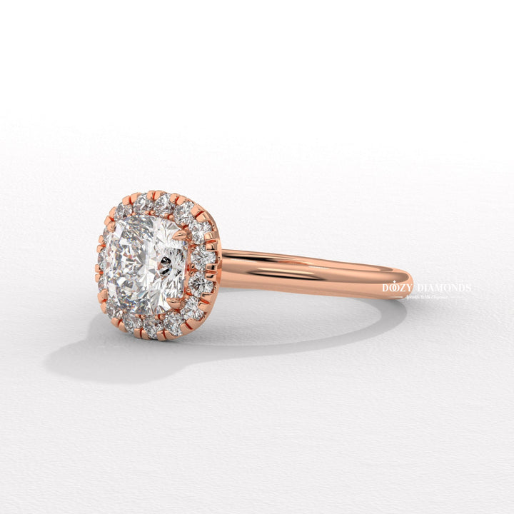romantic engagement ring, statement diamond ring, designer diamond ring, luxury proposal ring, fine diamond jewelry, cushion solitaire engagement ring, modern engagement ring, engagement gift for her, bridal ring set, cushion diamond ring for women, elegant bridal jewelry,