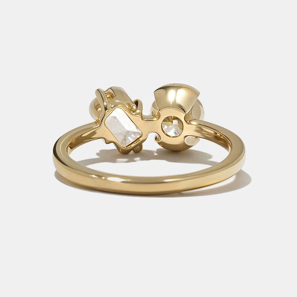 premium lab diamond ring, luxury lab grown diamond, sustainable luxury jewelry, ethical bridal jewelry, eco conscious jewelry, lab grown bridal ring, lab grown wedding ring, emerald lab diamond ring