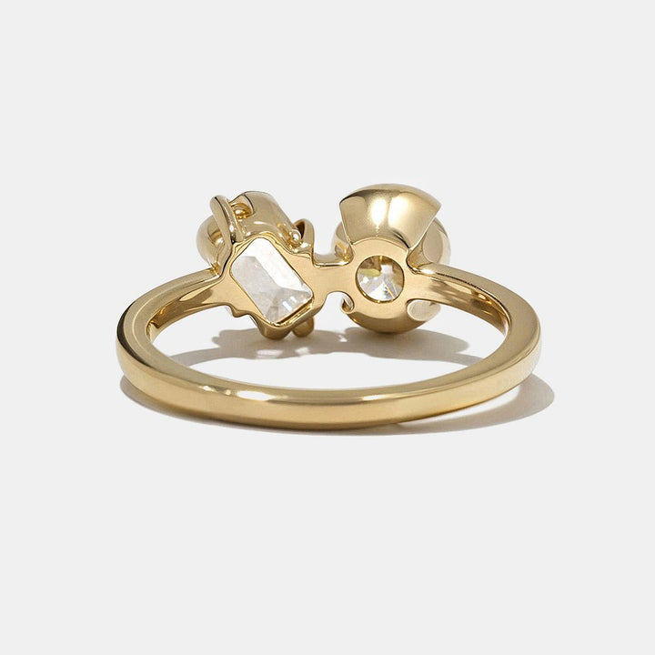 premium lab diamond ring, luxury lab grown diamond, sustainable luxury jewelry, ethical bridal jewelry, eco conscious jewelry, lab grown bridal ring, lab grown wedding ring, emerald lab diamond ring