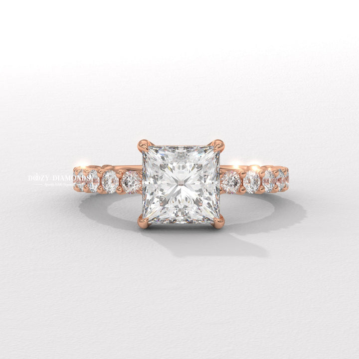 premium proposal ring, engagement ring gift, bridal keepsake ring, luxury craftsmanship jewelry, artisan diamond ring, refined engagement jewelry, exclusive bridal ring, signature princess
