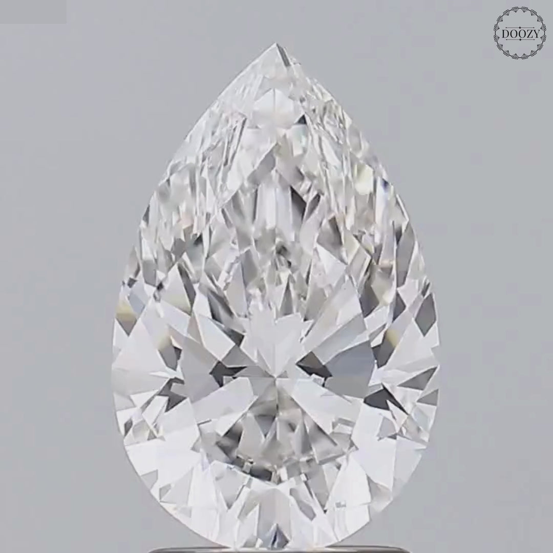 2.15CT Pear Cut Lab-Grown Diamond