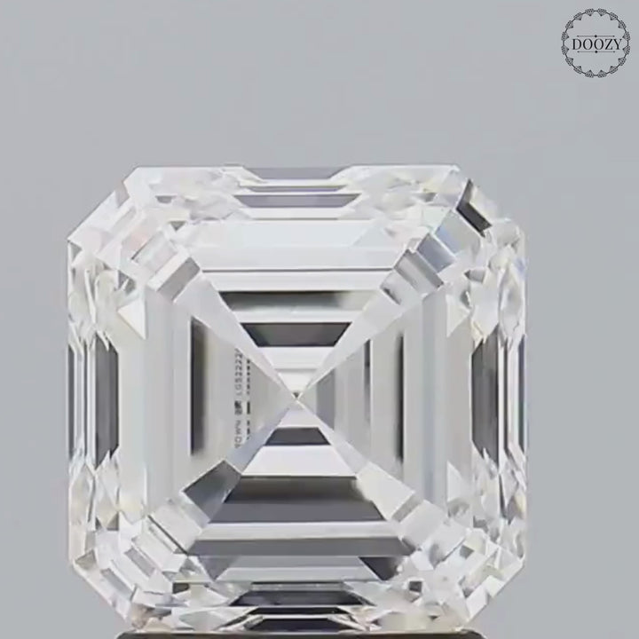 2.53CT Asscher Cut Lab-Grown Diamond