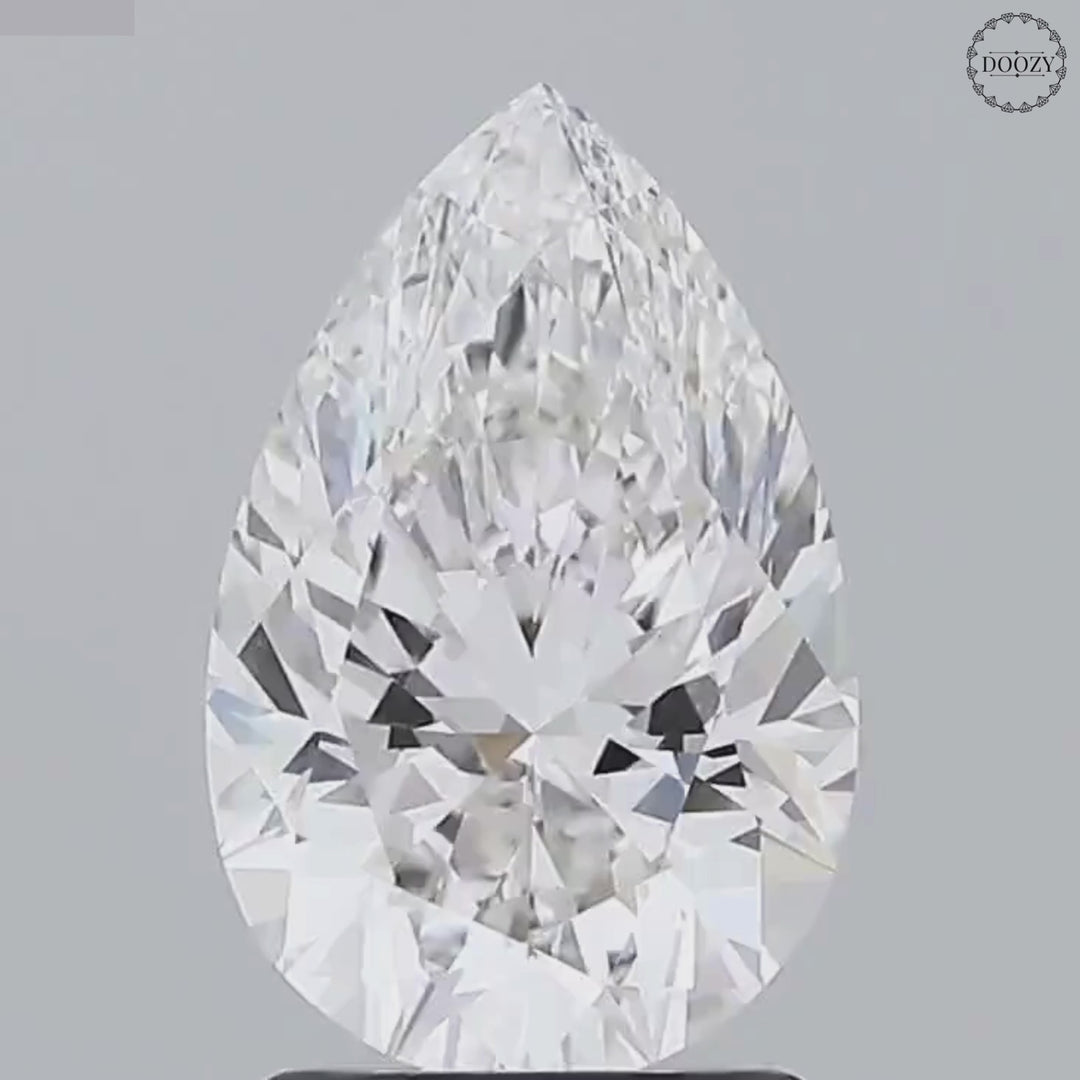 2.0CT Pear Cut Lab-Grown Diamond