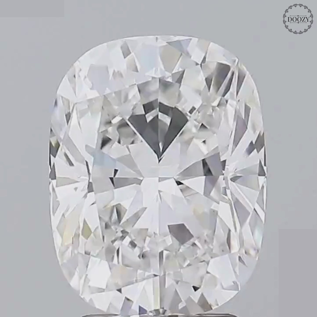 3.14CT Elongated Cushion Cut Lab-Grown Diamond