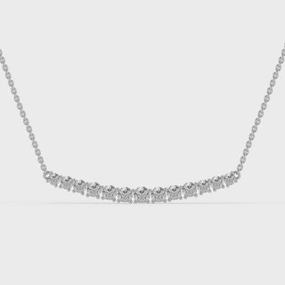  Round Cut Diamond Anadriel Moissanite Necklace For Women 