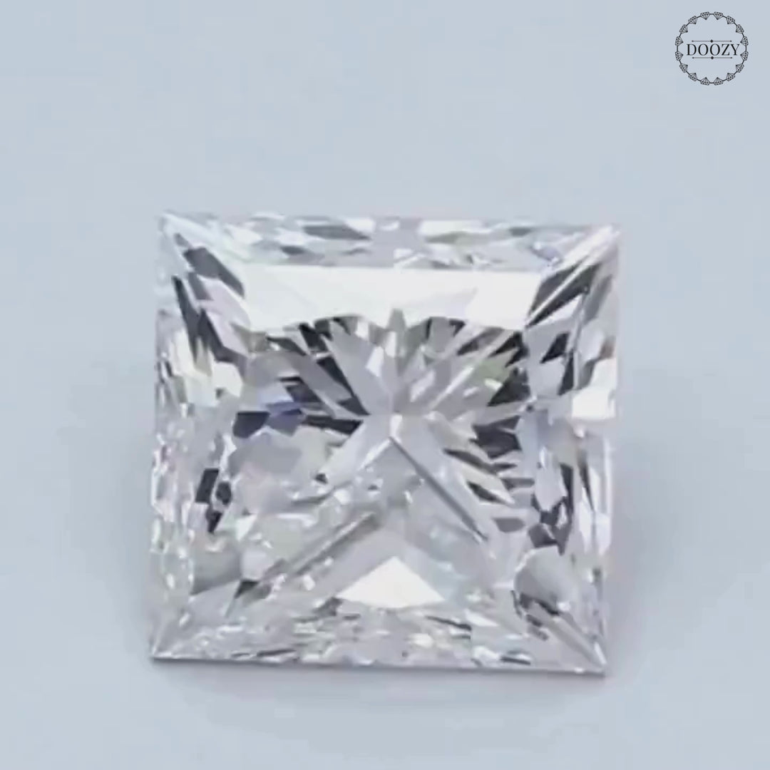 1.0CT Princess Cut Lab-Grown Diamond
