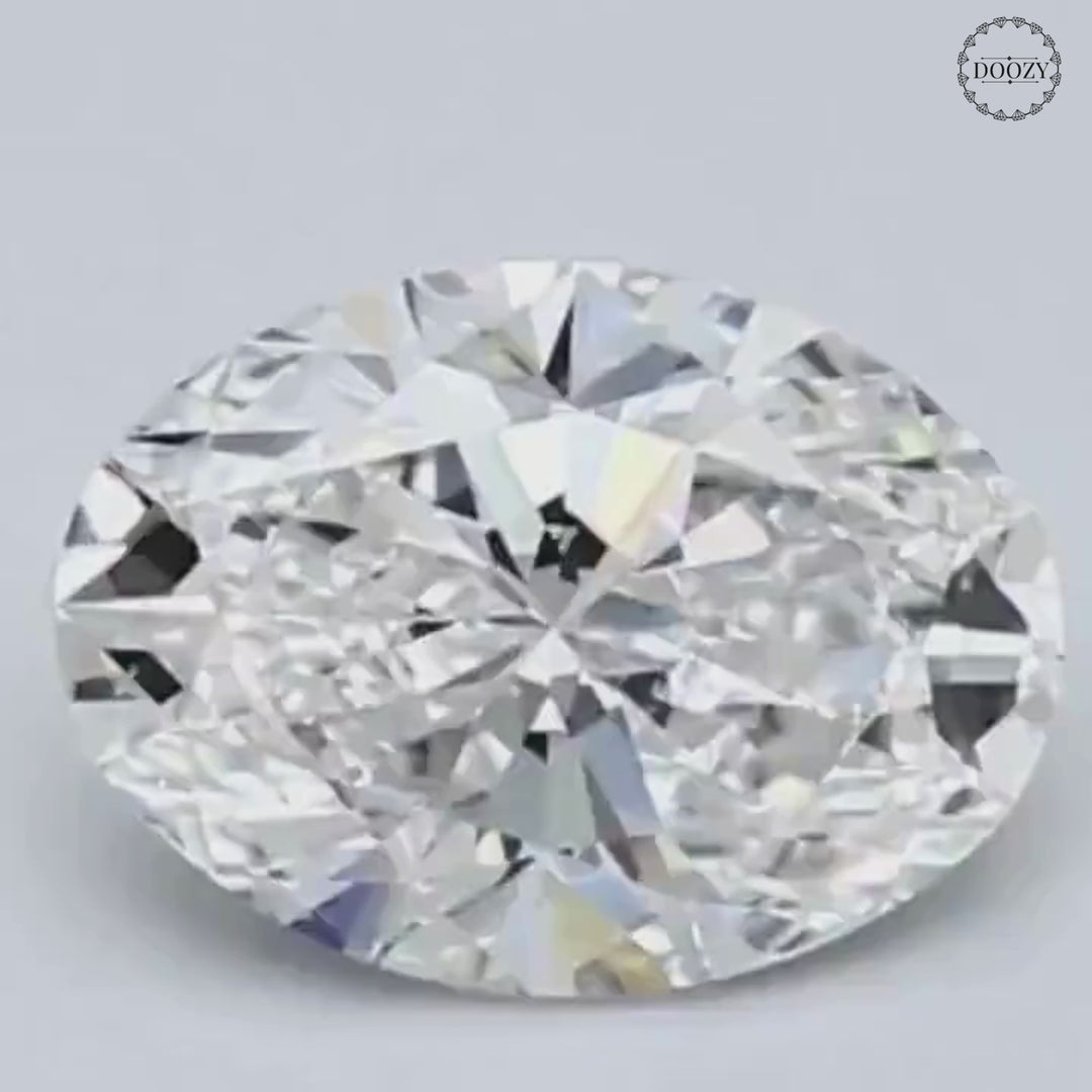 1.0CT Oval Cut Lab-Grown Diamond