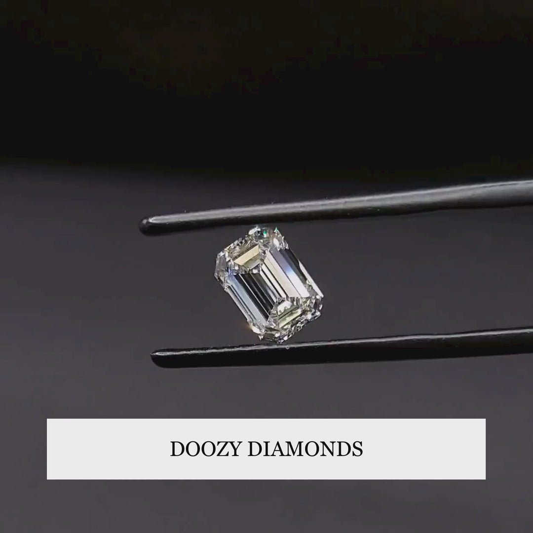 0.20CT Emerald Cut Lab-Grown Diamond Pair
