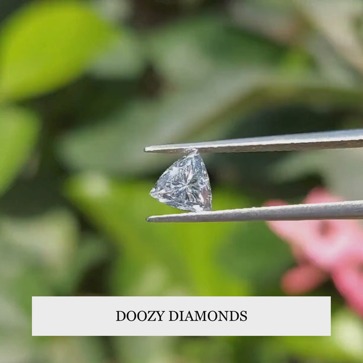 0.20CT Trillion Cut Lab-Grown Diamond Pair
