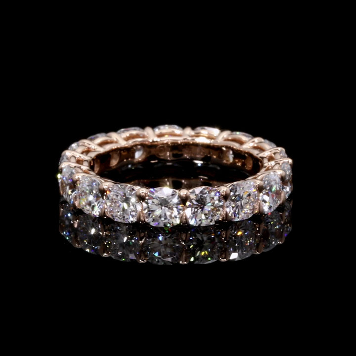 Cushion FG-VS1 Lab Grown Diamond Full Eternity Wedding Band
