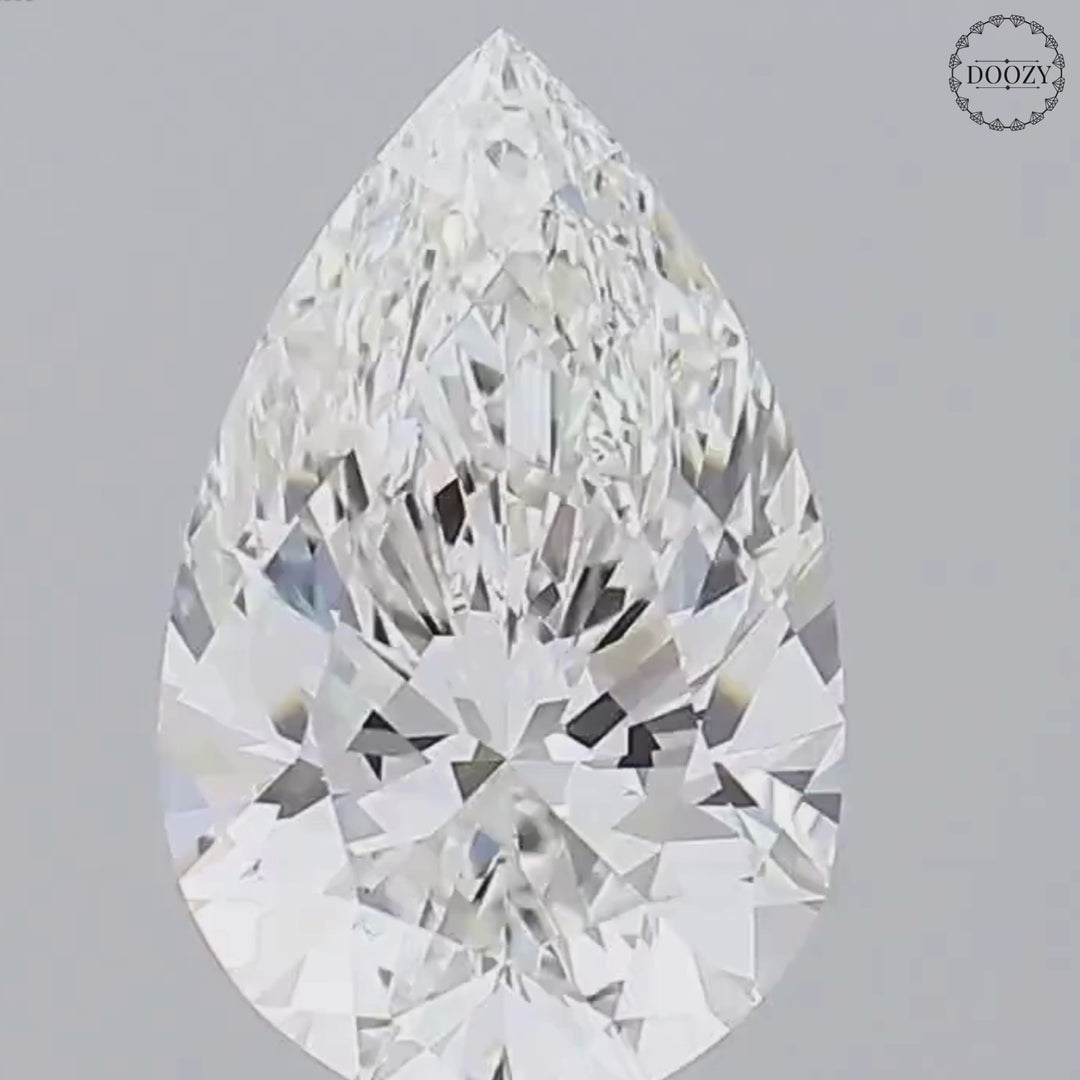 2.66CT Pear Cut Lab-Grown Diamond