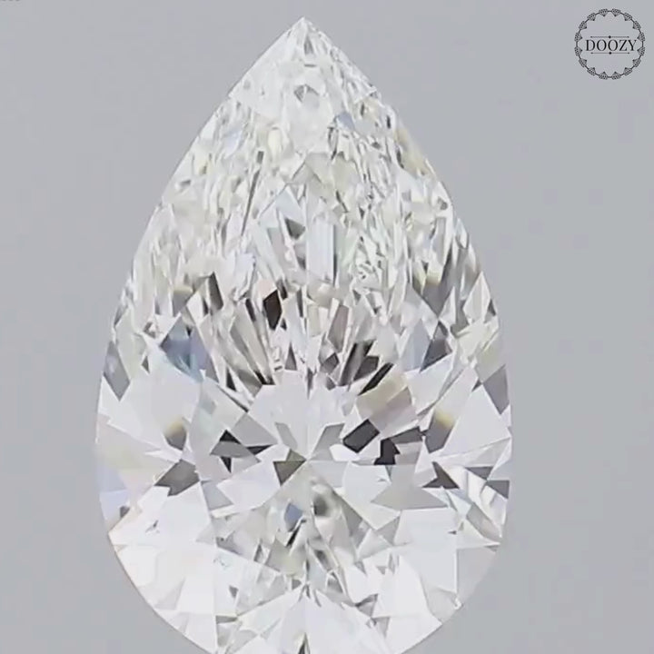2.66CT Pear Cut Lab-Grown Diamond