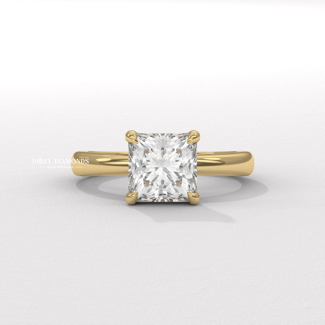 princess cut diamond ring, princess solitaire ring, princess engagement ring, princess cut engagement ring, princess lab grown diamond ring, princess lab diamond ring, princess lab created diamond ring, solitaire engagement ring,