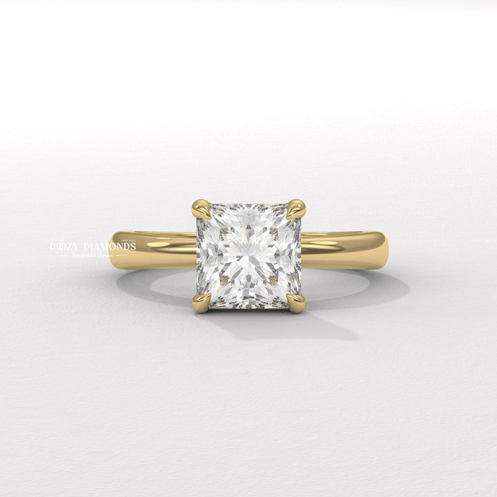 princess cut diamond ring, princess solitaire ring, princess engagement ring, princess cut engagement ring, princess lab grown diamond ring, princess lab diamond ring, princess lab created diamond ring, solitaire engagement ring,