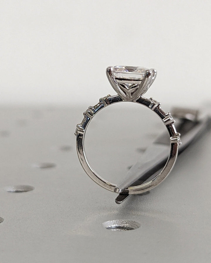 Lab created princess diamond ring product image