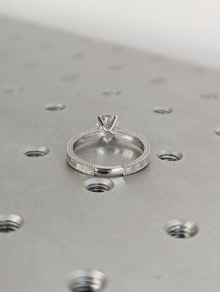 genuine diamond ring