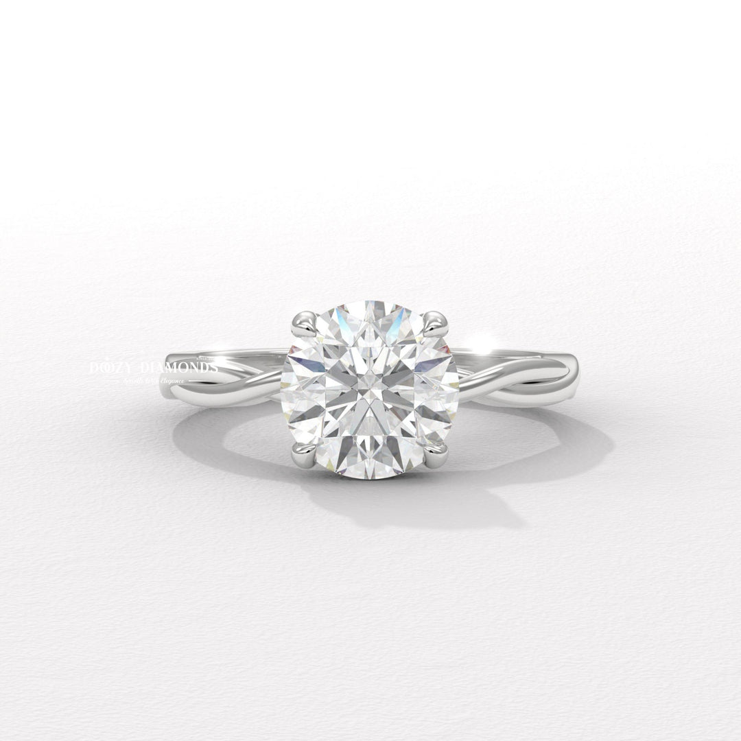 wedding proposal ring, premium bridal jewelry, timeless bridal jewelry, elegant bridal jewelry, round halo ring, round hidden halo ring, round pave ring, round cathedral ring, round solitaire engagement ring, round bezel ring, round prong set ring, floral diamond ring, nature wedding ring