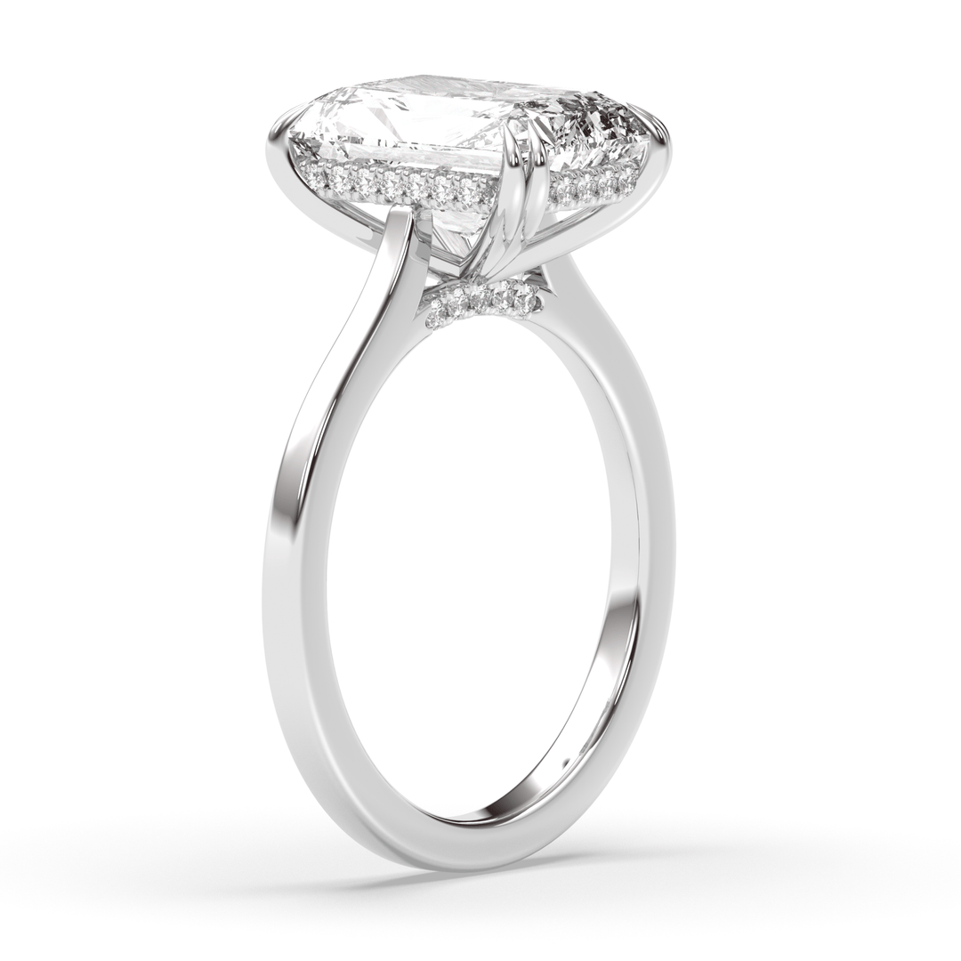 elegant diamond setting