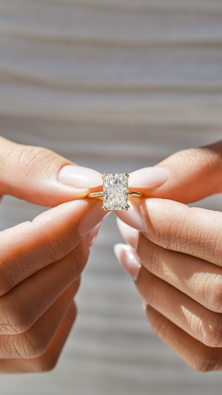 , diamond engagement ring