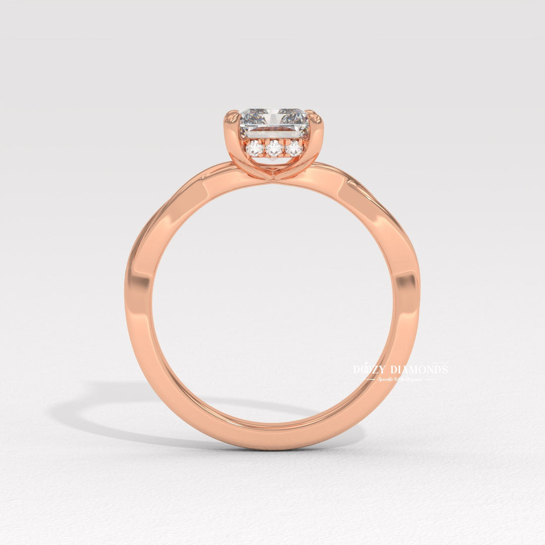 handcrafted diamond ring, fine jewelry engagement ring, radiant jewelry ring, proposal diamond ring, contemporary bridal ring, sustainable luxury jewelry, modern bridal ring, elegant wedding ring, radiant cut bridal ring,