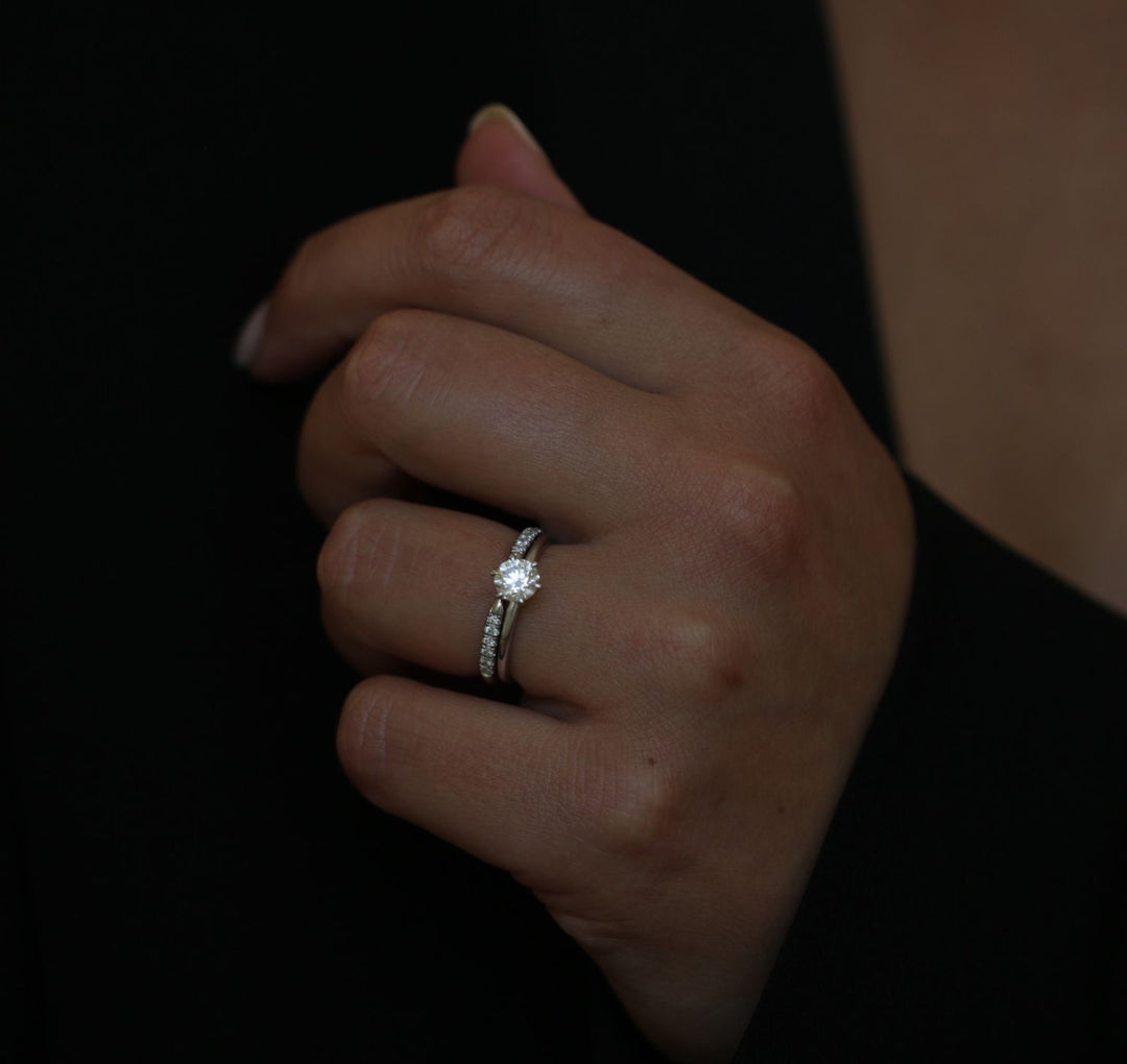 round diamond fine jewelry