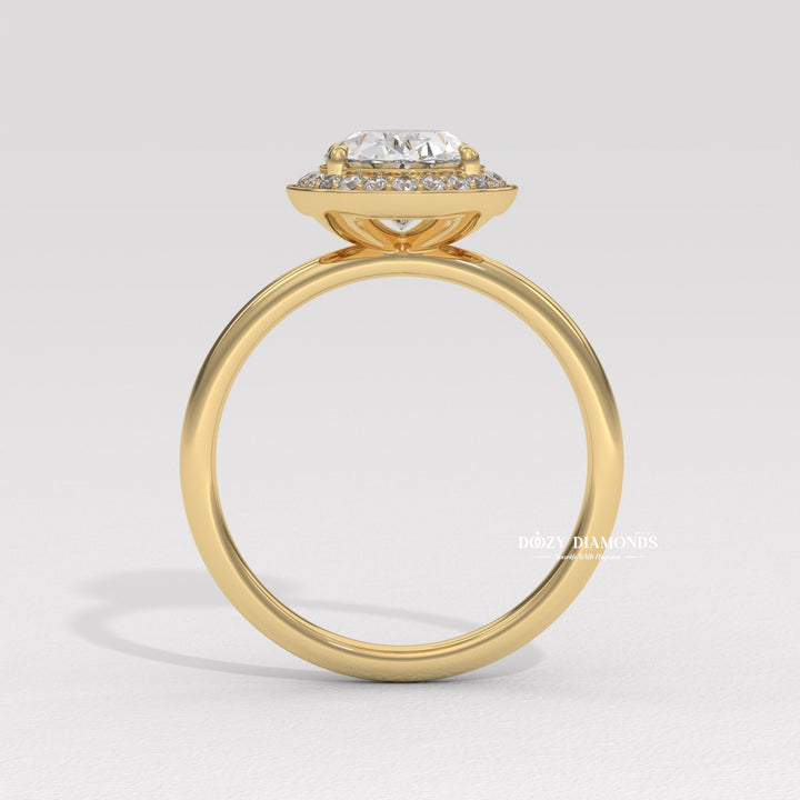 Oval solitaire diamond engagement ring, Oval unique diamond engagement ring, Oval custom diamond engagement ring, Oval affordable diamond engagement ring,
