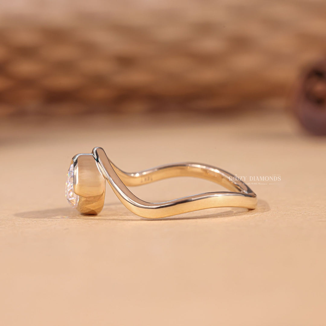 Pear split shank diamond ring, Pear channel set diamond ring, Pear swirl diamond ring, Pear unique diamond ring, Pear traditional diamond ring, Pear contemporary diamond ring