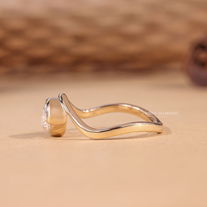 Pear split shank diamond ring, Pear channel set diamond ring, Pear swirl diamond ring, Pear unique diamond ring, Pear traditional diamond ring, Pear contemporary diamond ring