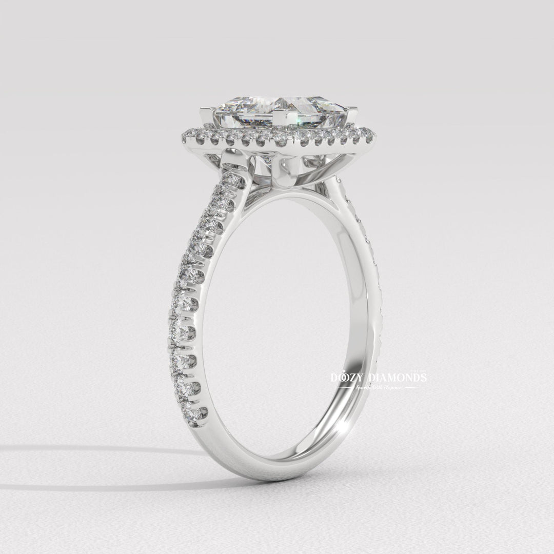 Princess timeless engagement ring, Princess elegant engagement ring, Princess whimsical engagement ring, Princess glamorous engagement ring, Princess sophisticated engagement ring