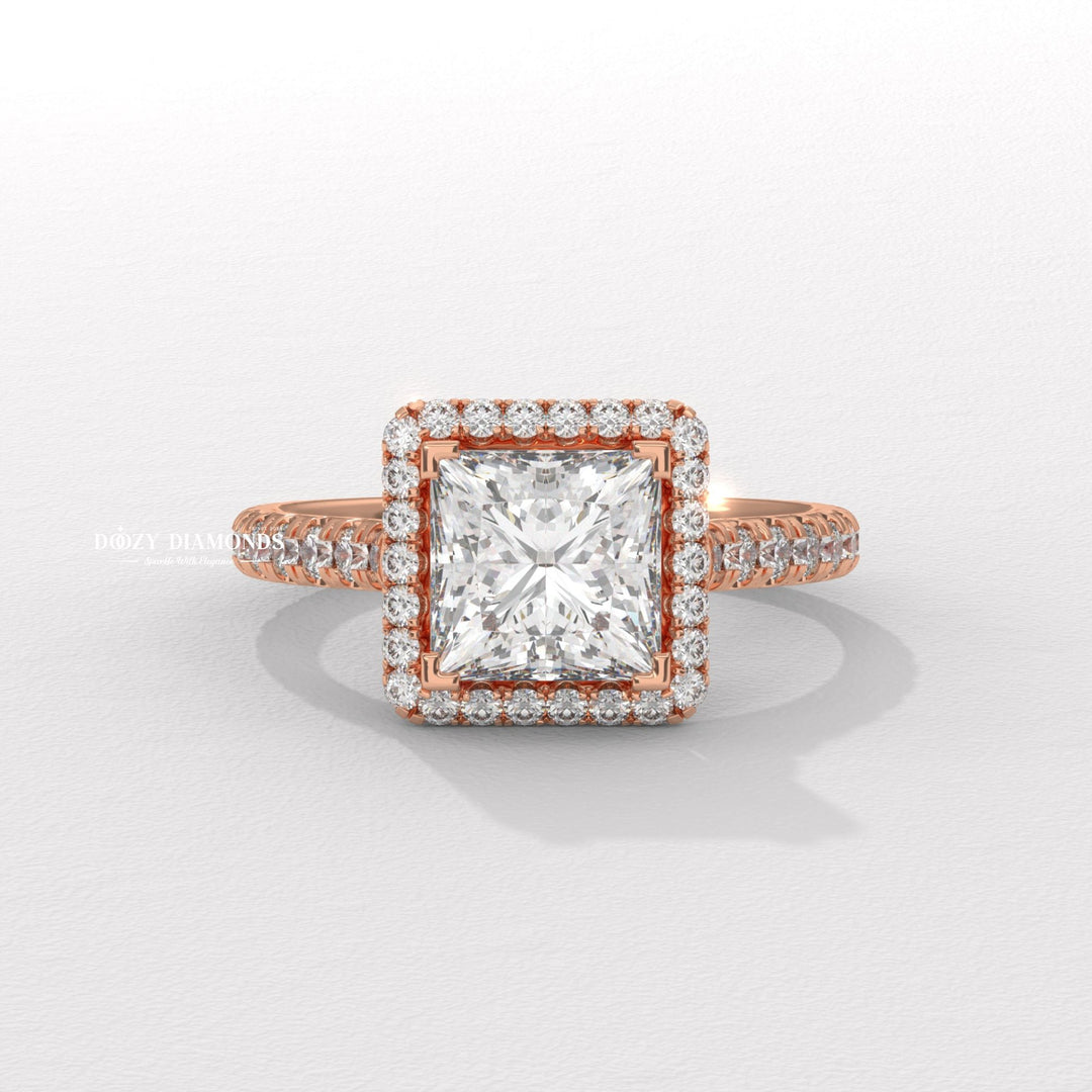 Princess affordable luxury engagement ring, Princess budget engagement ring, Princess expensive engagement ring, Princess high-quality engagement ring, 